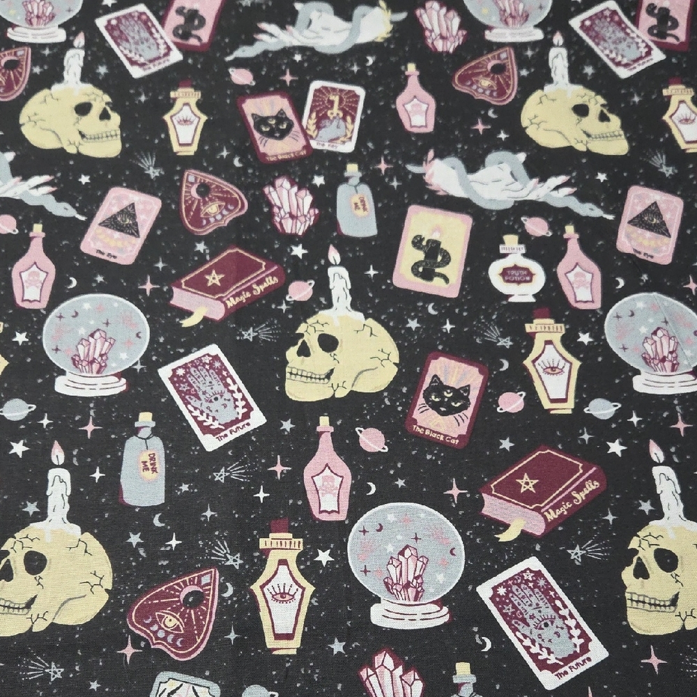 Mystical Designs Joann Crafting-Quilting-Sewing Cotton Fabric 1.6yds